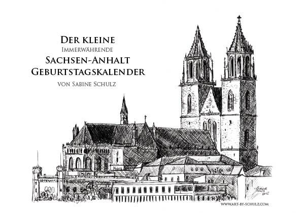 Sachsen-Anhalt Geburtstags Kalender, Deckblatt