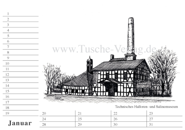 Der kleine Halle Geburtstagskalender