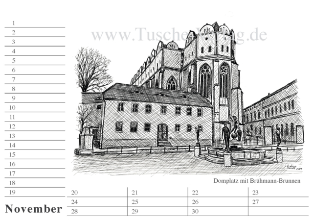 Der kleine Halle Geburtstagskalender