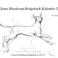 Rhodesian Ridgeback Kalender 2021