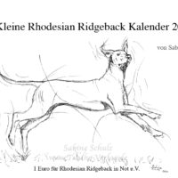 Rhodesian Ridgeback Kalender 2021