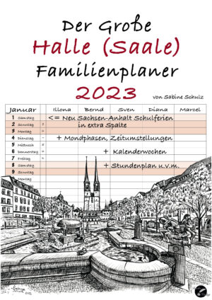 Der Große Halle (Saale) Familienplaner 2023
